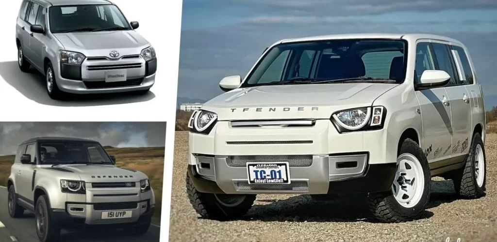 Meet The TFENDER, A Toyota ProBox That Wants To Be A Land Rover Defender